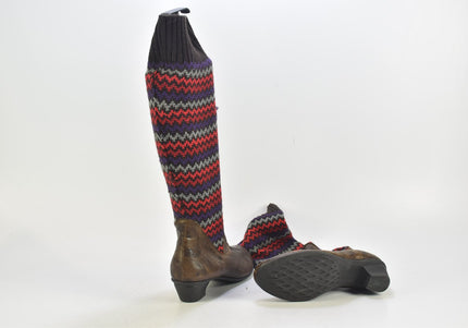 Think Damen Stiefel Stiefelette Boots EUR 39 Nr. 24-B 4328-Schuh-Gebraucht-secondhand