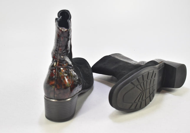 Waldläufer Damen Stiefelette Boots UK 4,5 Nr. 24-B 879-Schuh-Gebraucht-secondhand
