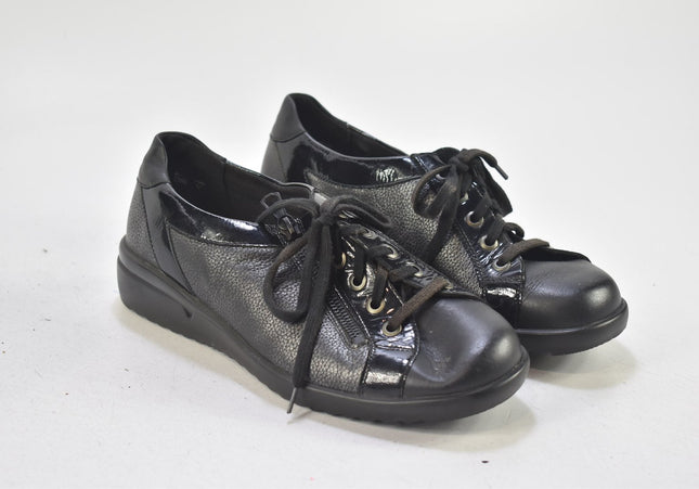 Solidus Damen Halbschuhe Freizeitschuhe UK 4,5 Nr. 24-N 1196-Schuh-Gebraucht-secondhand