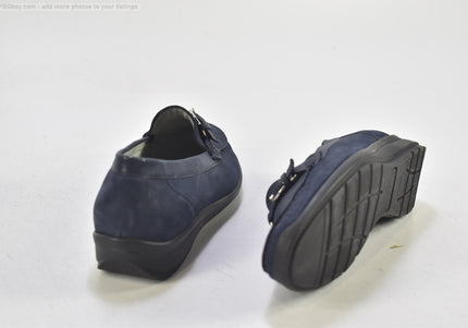 Waldläufer Damen Halbschuhe Slipper Ballerinas UK 4 Nr. 25-J 2784-Schuh-Gebraucht-secondhand