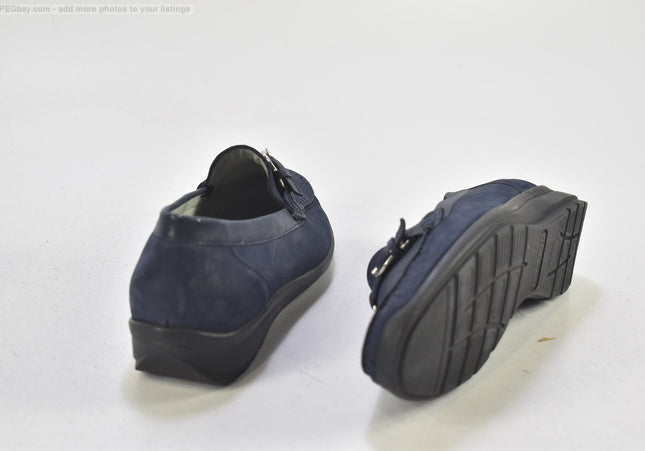 Waldläufer Damen Halbschuhe Slipper Ballerinas UK 4 Nr. 25-J 2784-Schuh-Gebraucht-secondhand