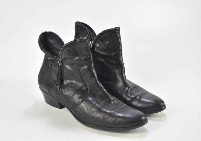 Paul Green Damen Stiefelette Boots UK 7 Nr. 24-A 3104-Schuh-Gebraucht-secondhand