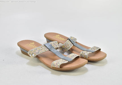Rieker  Damen Sandale Pantolette  EUR 40 Nr. 26-S 1380