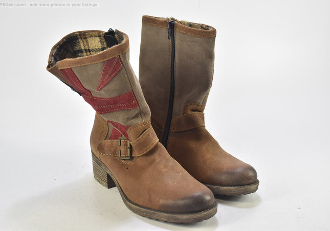 Remonte Damen Stiefelette Boots EUR 37 Nr. 24-B 5528-Schuh-Gebraucht-secondhand