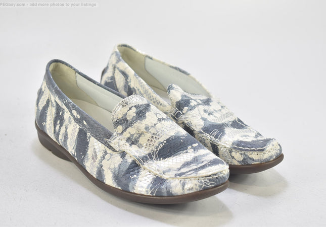 Waldläufer Damen Halbschuhe Slipper Ballerinas UK 7,5 Nr. 25-J 3430-Schuh-Gebraucht-secondhand