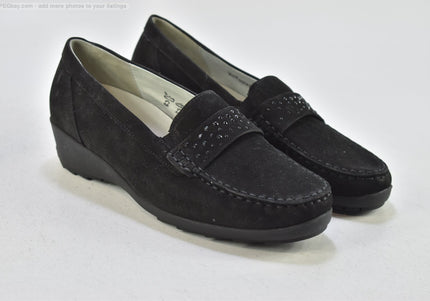 Waldläufer  Damen Halbschuhe Slipper Ballerinas  UK 5,5 Nr. 26-A 546