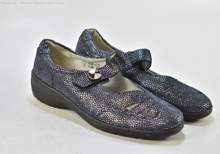 Waldläufer  Damen Halbschuhe Slipper Ballerinas  UK 6,5 Nr. 26-Y 1599