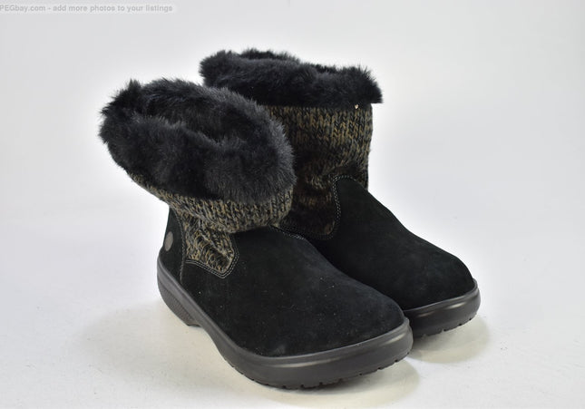 Crocs Damen Stiefelette Boots US 9 Nr. 25-B 179-SchuhGebraucht