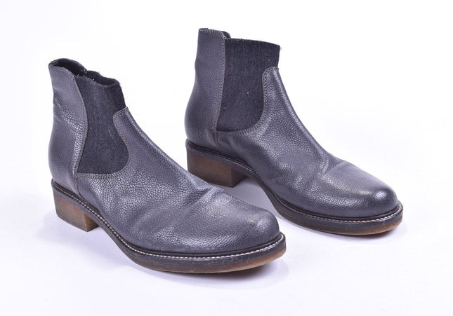 Damen Stiefelette Boots EUR 37 Nr. 23-M 2755-Schuh-Gebraucht-secondhand