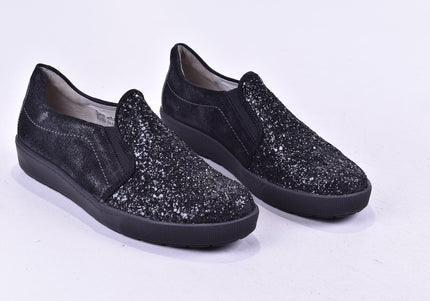 Waldläufer Damen Halbschuhe Slipper Ballerinas UK 5 Nr. 24-J 4421-Schuh-Gebraucht-secondhand