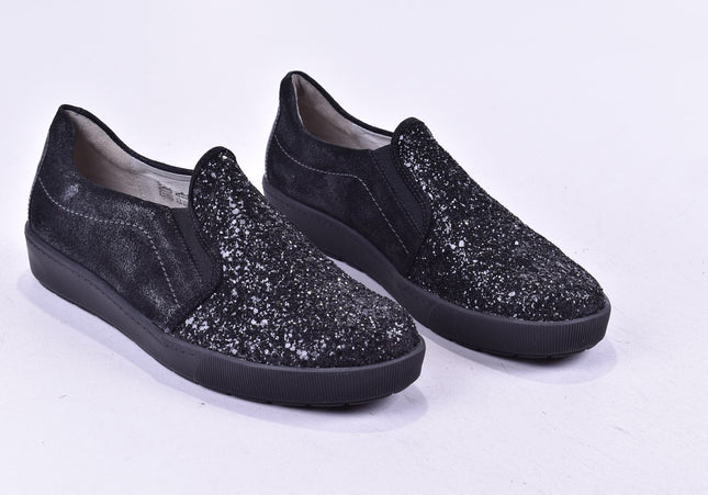 Waldläufer Damen Halbschuhe Slipper Ballerinas UK 5 Nr. 24-J 4421-Schuh-Gebraucht-secondhand