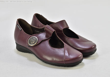 Mephisto Damen Halbschuhe Slipper Ballerinas UK 3,5 Nr. 25-T 1152-gebrauchte Schuhe-Second hand-SchuhGebraucht