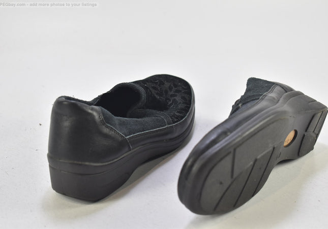 Rohde Damen Halbschuhe Slipper Ballerinas UK 7 Nr. 25-F 3315-Schuh-Gebraucht-secondhand