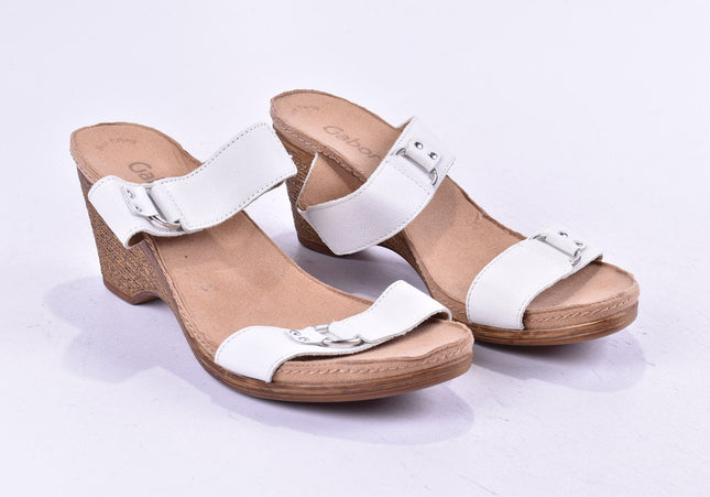 Gabor Damen Sandale Pantolette UK 7,5 Nr. 24-SD 1207-Schuh-Gebraucht-secondhand