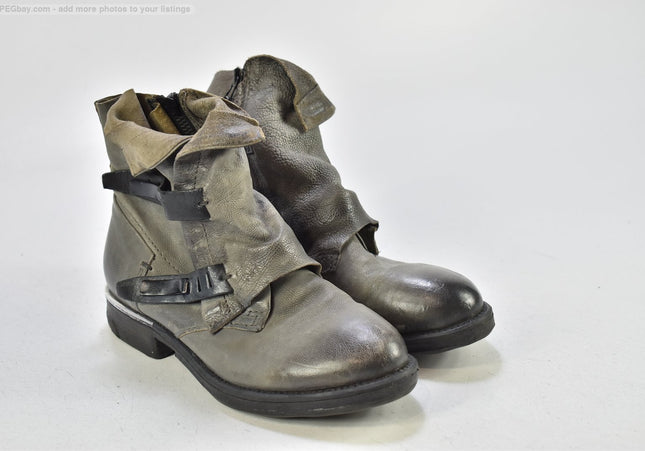 AS98 Airstep Damen Stiefelette Boots EUR 36 Nr. 25-B 771-gebrauchte schuhe-second hand-SchuhGebraucht