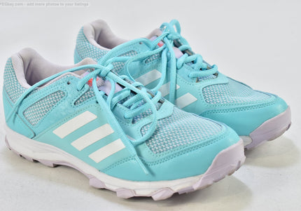 Adidas Hockey Damen Sportschuhe Sneaker EUR 40 2/3 Nr. 25-T 767-gebrauchte schuhe-second hand-SchuhGebraucht