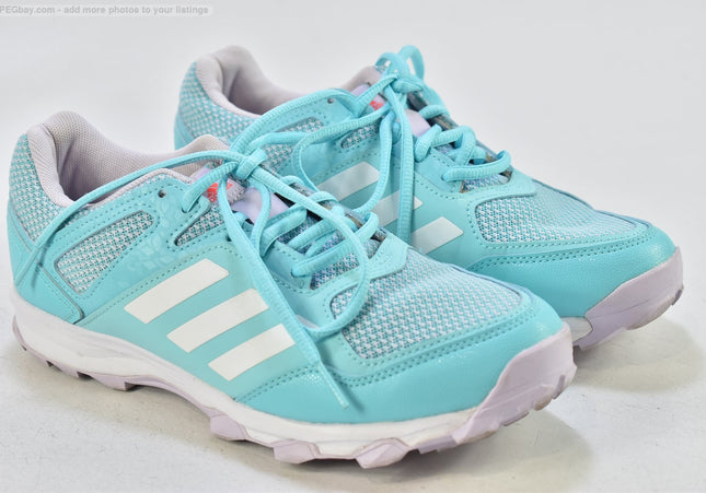 Adidas Hockey Damen Sportschuhe Sneaker EUR 40 2/3 Nr. 25-T 767-gebrauchte schuhe-second hand-SchuhGebraucht