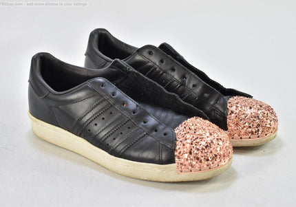 Adidas Superstar Damen Sportschuhe Sneaker EUR 40 2/3 Nr. 25-T 779-gebrauchte schuhe-second hand-SchuhGebraucht