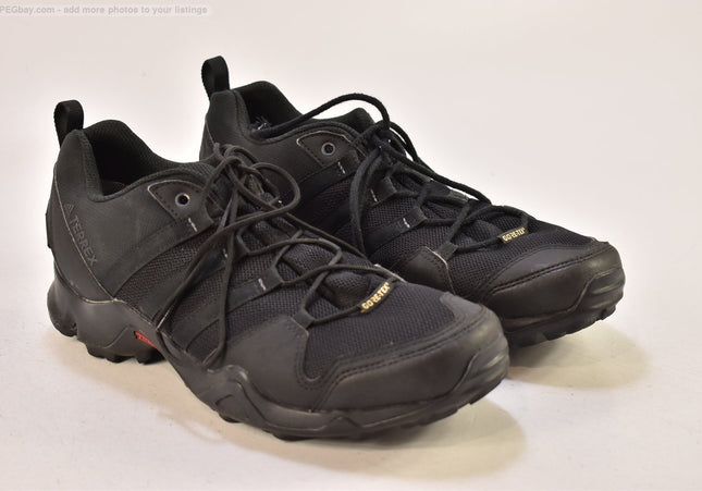 Adidas Terrex GTX Herren Wanderschuhe Trekking EUR 43 1/3 Nr. 25-V 251-second hand-gebrauchte Schuhe-SchuhGebraucht