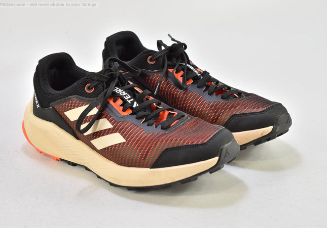 Adidas Terrex Herren Wanderschuhe Trekking EUR 41 1/3 Nr. 25-V 256-second hand-gebrauchte Schuhe-SchuhGebraucht