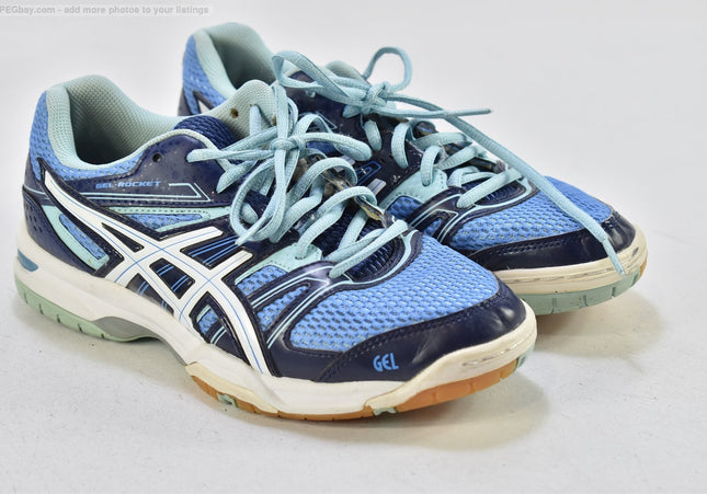 Asics Gel Rocket Damen Sportschuhe Sneaker EUR 39 Nr. 25-T 688-gebrauchte schuhe-second hand-SchuhGebraucht