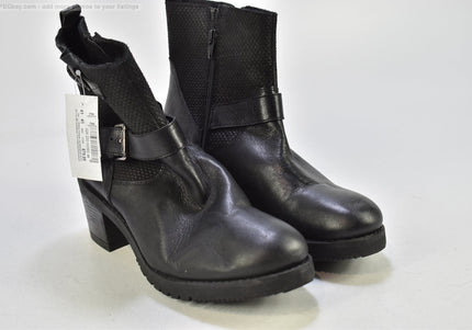 Cafe Moda Damen Stiefelette Boots EUR 41 Nr. 25-B 803-gebrauchte schuhe-second hand-SchuhGebraucht
