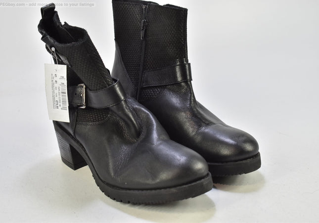Cafe Moda Damen Stiefelette Boots EUR 41 Nr. 25-B 803-gebrauchte schuhe-second hand-SchuhGebraucht