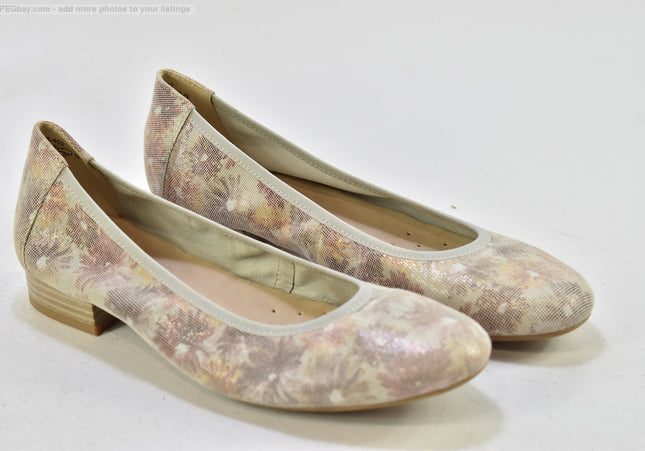 Caprice Damen Halbschuhe Slipper Ballerinas UK 7,5 Nr. 25-T 731-gebrauchte schuhe-second hand-SchuhGebraucht