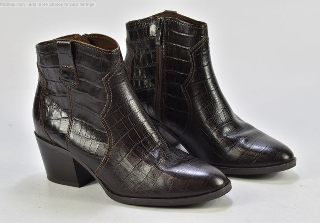 Caprice Damen Stiefelette Boots EUR 38 Nr. 25-B 575-second hand-gebrauchte Schuhe-SchuhGebraucht