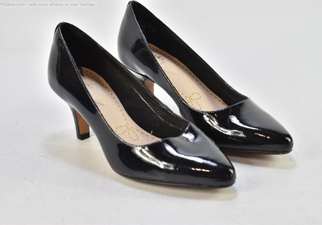 Clarks Damen Pumps High Heels EUR 37,5 Nr. 25-T 1010-gebrauchte schuhe-second hand-SchuhGebraucht