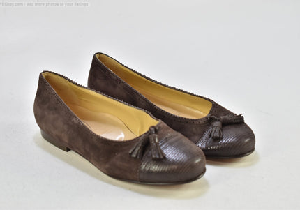 Dirndl+Bua Damen Halbschuhe Slipper Ballerinas EUR 37 Nr. 25-U 2458