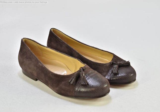 Dirndl+Bua Damen Halbschuhe Slipper Ballerinas EUR 37 Nr. 25-U 2458