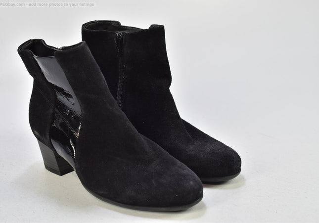 Durea Damen Stiefelette Boots UK 3,5 Nr. 25-B 711-gebrauchte schuhe-second hand-SchuhGebraucht