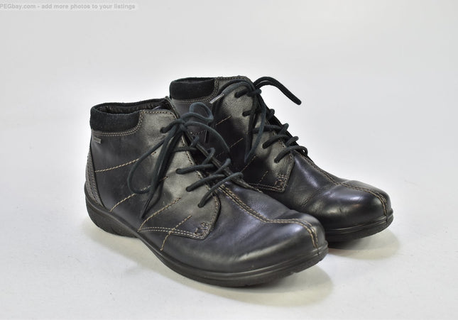 Ecco Damen Stiefelette Boots EUR 40 Nr. 25-B 804-gebrauchte schuhe-second hand-SchuhGebraucht