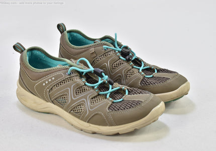 Ecco Damen Wanderschuhe Trekking EUR 37 Nr. 25-T 821-gebrauchte schuhe-second hand-SchuhGebraucht