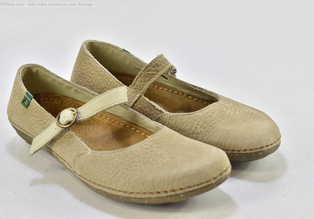 El Naturalista Damen Halbschuhe Slipper Ballerinas EUR 40 Nr. 25-T 751-gebrauchte schuhe-second hand-SchuhGebraucht