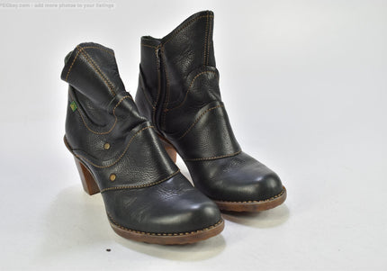 El Naturalista Damen Stiefelette Boots EUR 39 Nr. 25-B 726-gebrauchte schuhe-second hand-SchuhGebraucht