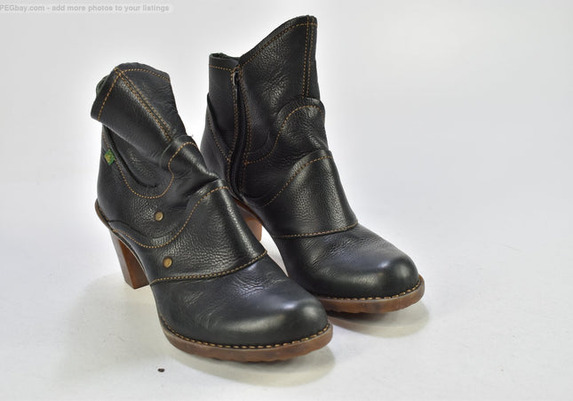 El Naturalista Damen Stiefelette Boots EUR 39 Nr. 25-B 726-gebrauchte schuhe-second hand-SchuhGebraucht