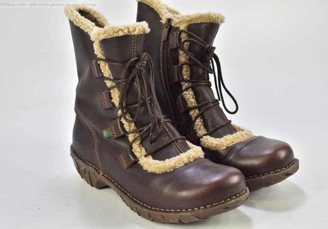 El Naturalista Damen Stiefelette Boots EUR 39 Nr. 25-B 737-gebrauchte schuhe-second hand-SchuhGebraucht
