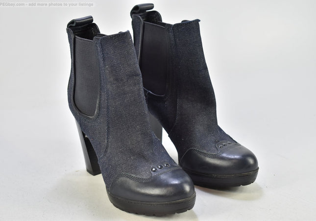 G-Star Damen Stiefelette Boots EUR 39 Nr. 25-B 529-second hand-gebrauchte Schuhe-SchuhGebraucht