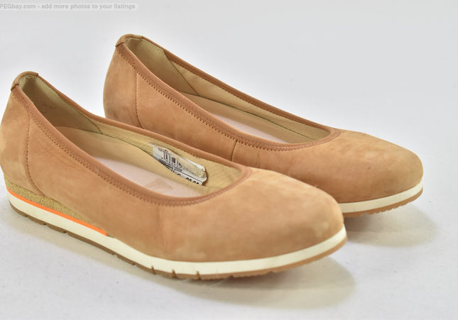 Gabor Damen Halbschuhe Slipper Ballerinas UK 7,5 Nr. 25-T 725-gebrauchte schuhe-second hand-SchuhGebraucht