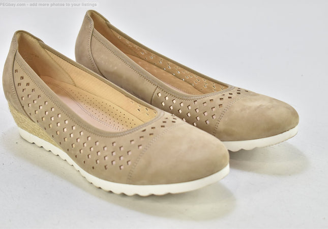 Gabor Damen Halbschuhe Slipper Ballerinas UK 9 Nr. 25-U 2116