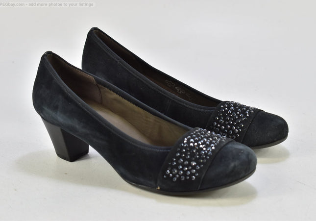 Gabor Damen Pumps High Heels UK 7,5 Nr. 25-U 1690 - Schuh-Gebraucht - Second-hand - gebrauchte Schuhe