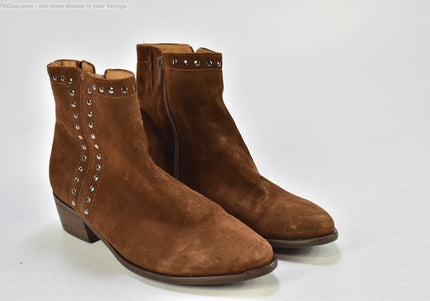 Gabor Damen Stiefelette Boots UK 4,5 Nr. 25-B 759-gebrauchte schuhe-second hand-SchuhGebraucht