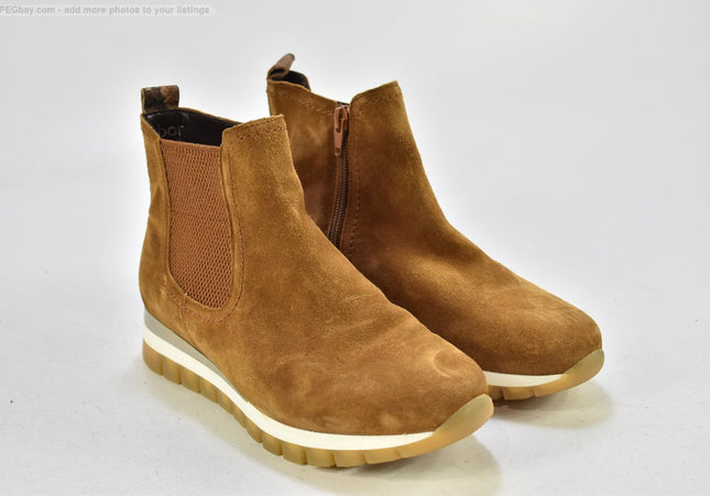 Gabor Damen Stiefelette Boots UK 4 Nr. 25-B 762-gebrauchte schuhe-second hand-SchuhGebraucht
