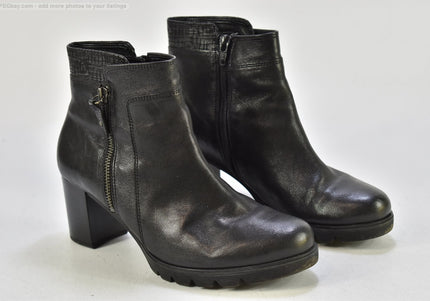 Gabor Damen Stiefelette Boots UK 5,5 Nr. 25-B 607-second hand-gebrauchte Schuhe-SchuhGebraucht