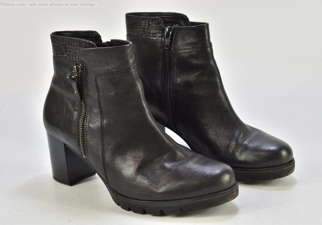Gabor Damen Stiefelette Boots UK 5,5 Nr. 25-B 607-second hand-gebrauchte Schuhe-SchuhGebraucht