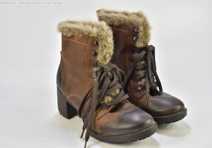 Geox Damen Stiefelette Boots EUR 39 Nr. 25-B 530-second hand-gebrauchte Schuhe-SchuhGebraucht