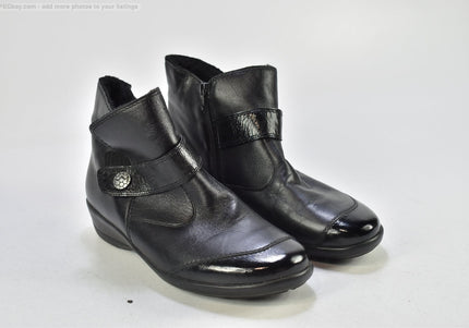 Goldkrone Damen Stiefelette Boots UK 7,5 Nr. 25-B 725-gebrauchte schuhe-second hand-SchuhGebraucht