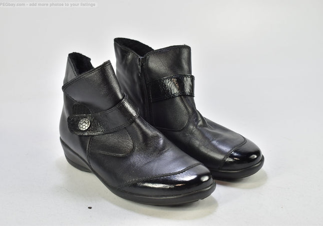 Goldkrone Damen Stiefelette Boots UK 7,5 Nr. 25-B 725-gebrauchte schuhe-second hand-SchuhGebraucht